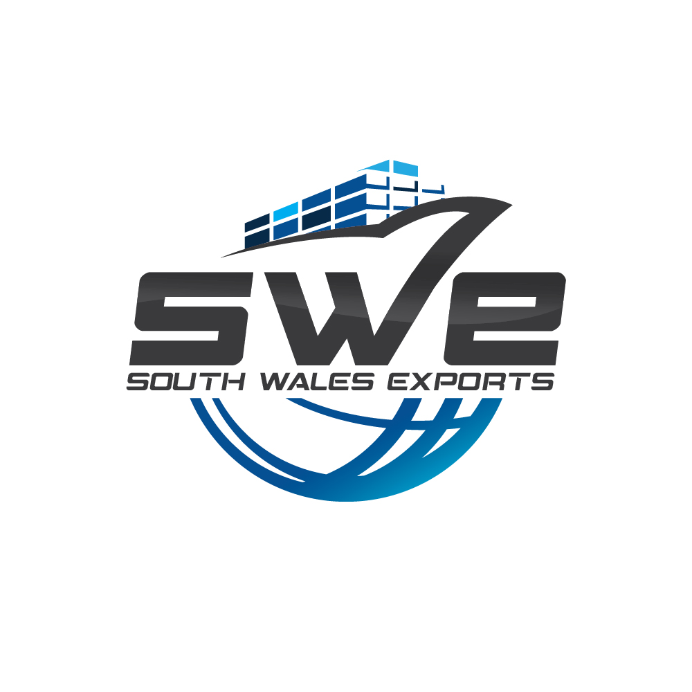 Logo for scrap metal exporters (South Wales Exports) - Shipping Logo