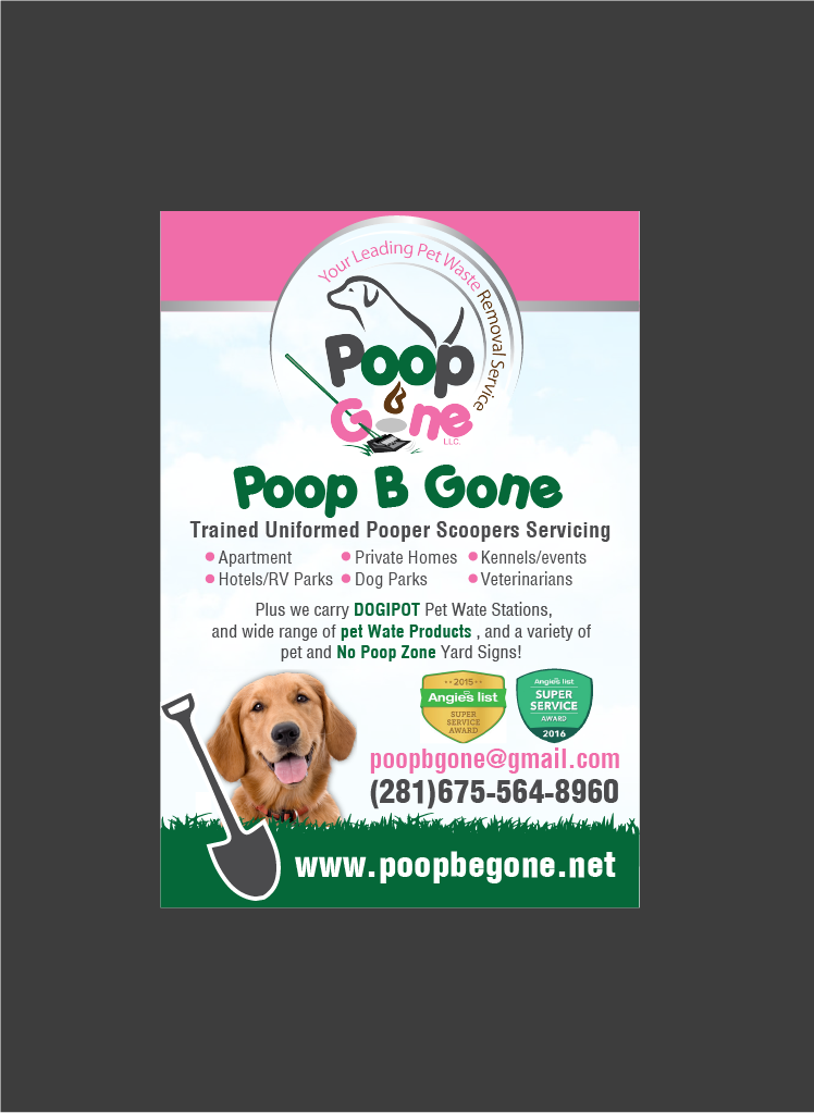 Flyer for Pet Waste Service - Animals