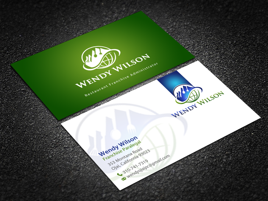 -business card/letter head design for franchise paralegal - Law