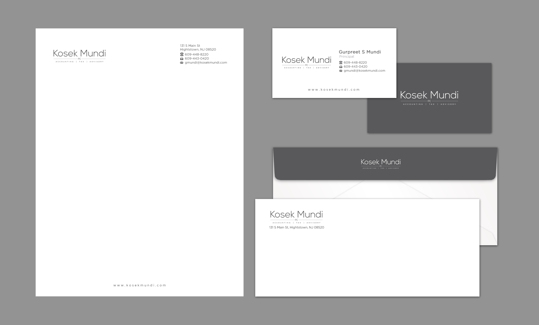 Stationary For Accounting Firm - Financial Services