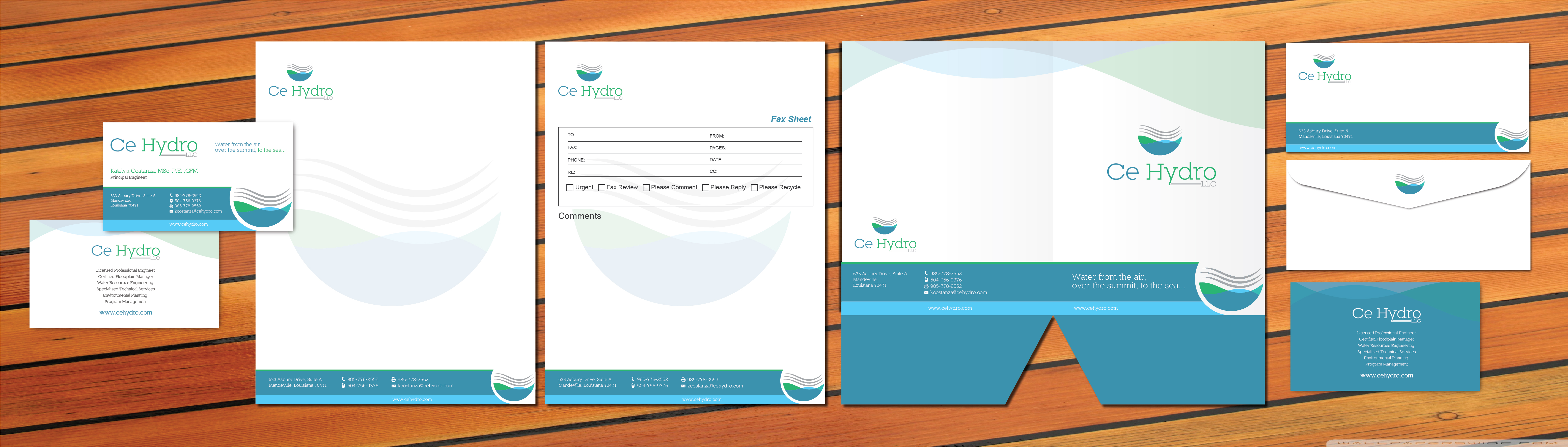 Business Card for Water Resources Engineering Company - Engineering