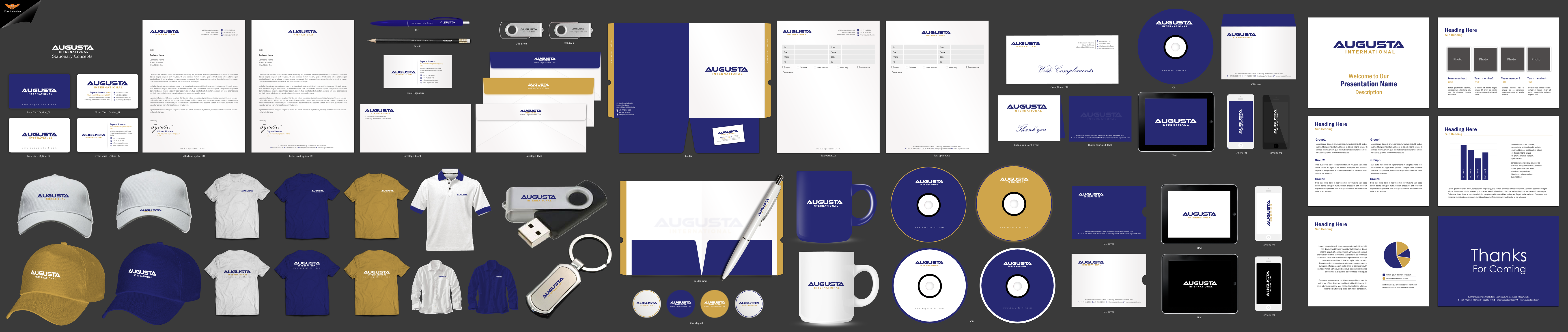 Stationery and Business Card for Exporter - Manufacturing
