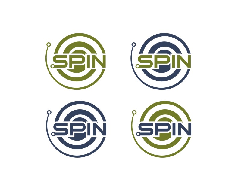 Logo for a domain name company with a new product called Spin Doctor - Internet Services Logo