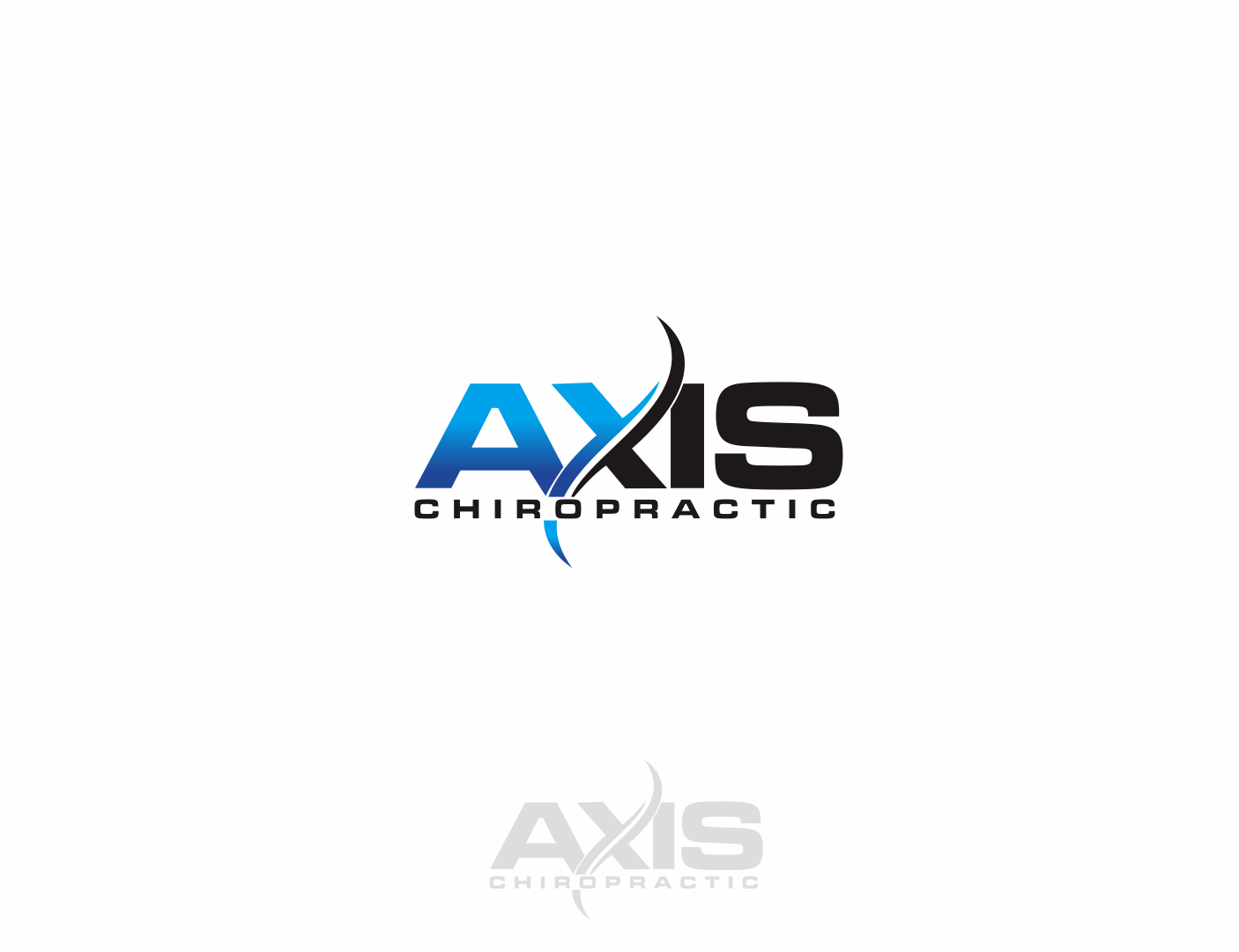 Chiropractic Practic Logo for "Axis Chiropractic" - Medical Logo