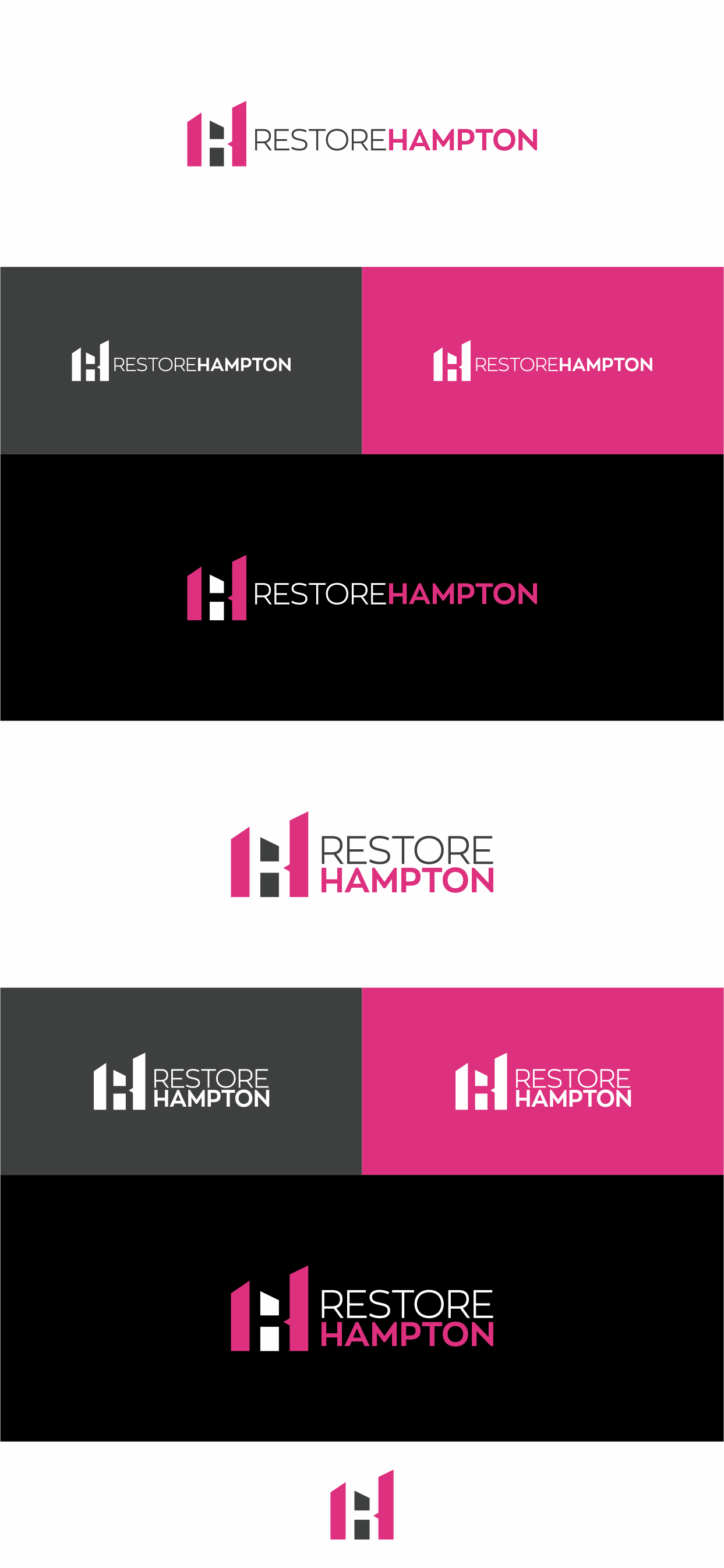 branding for water/fire clean up co. - Construction Logo