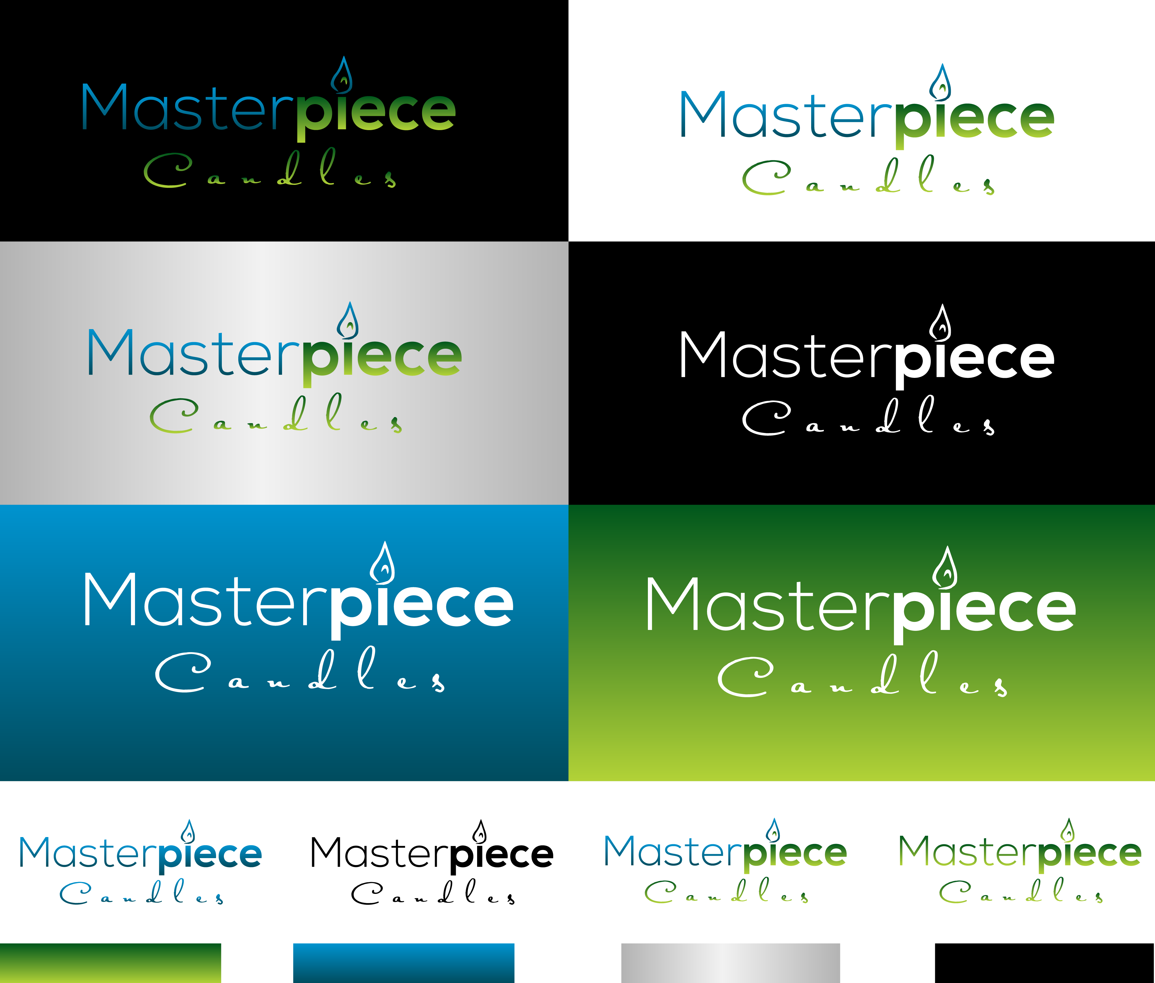 Masterpiece Candles is looking for a simple, yet elegant-looking new logo - Wedding