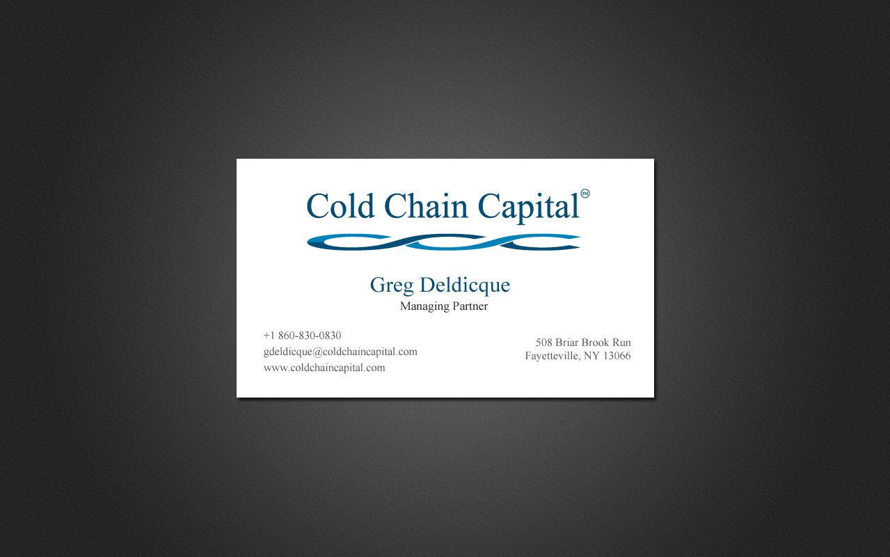 Cold Chain Capital Stationary - Financial Services