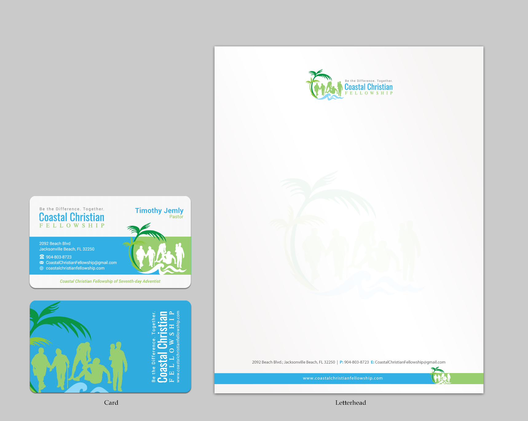 business card for Coastal Christian Fellowship - Religion and Spirituality