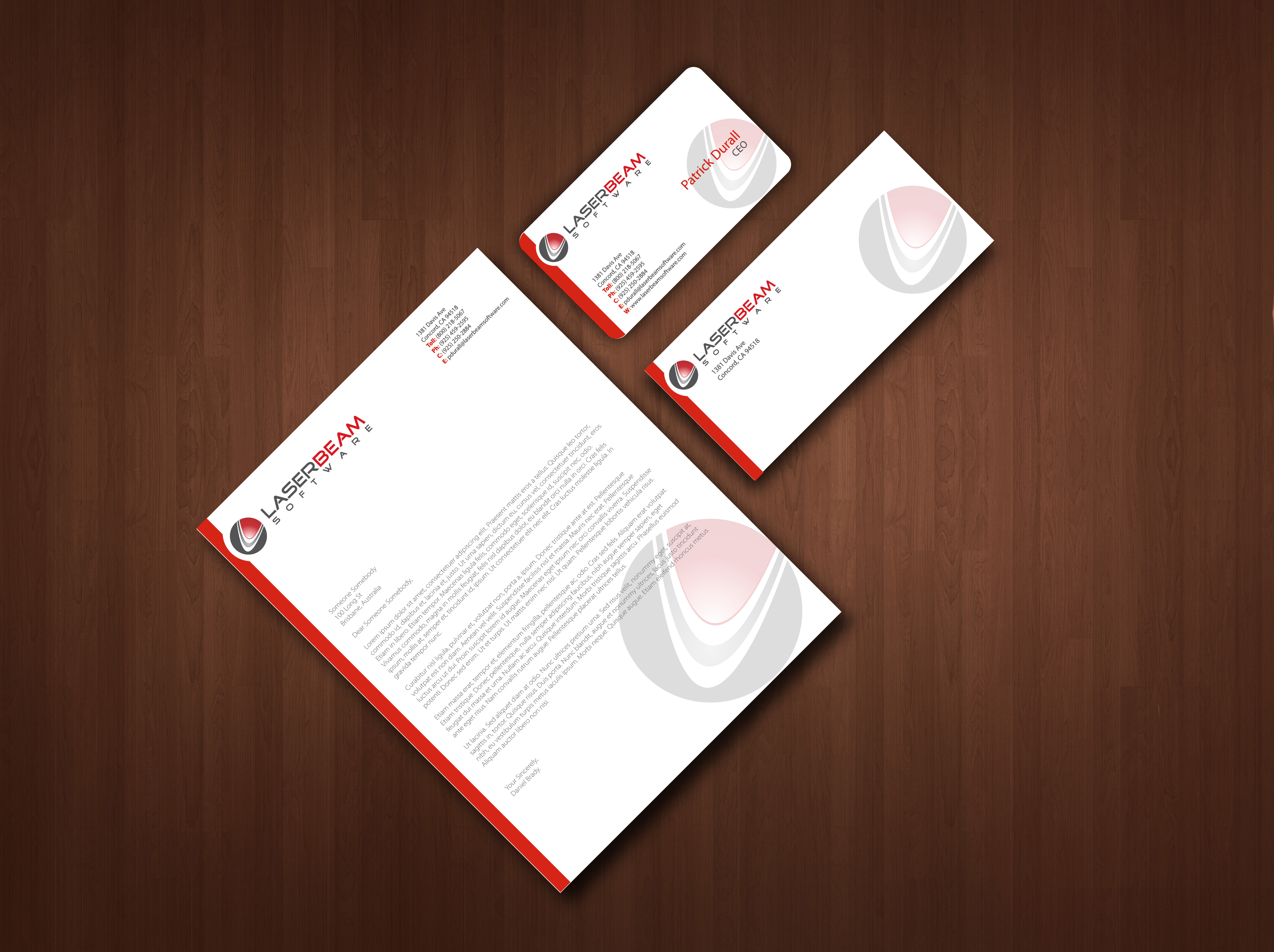 Business cards, stationary - Software