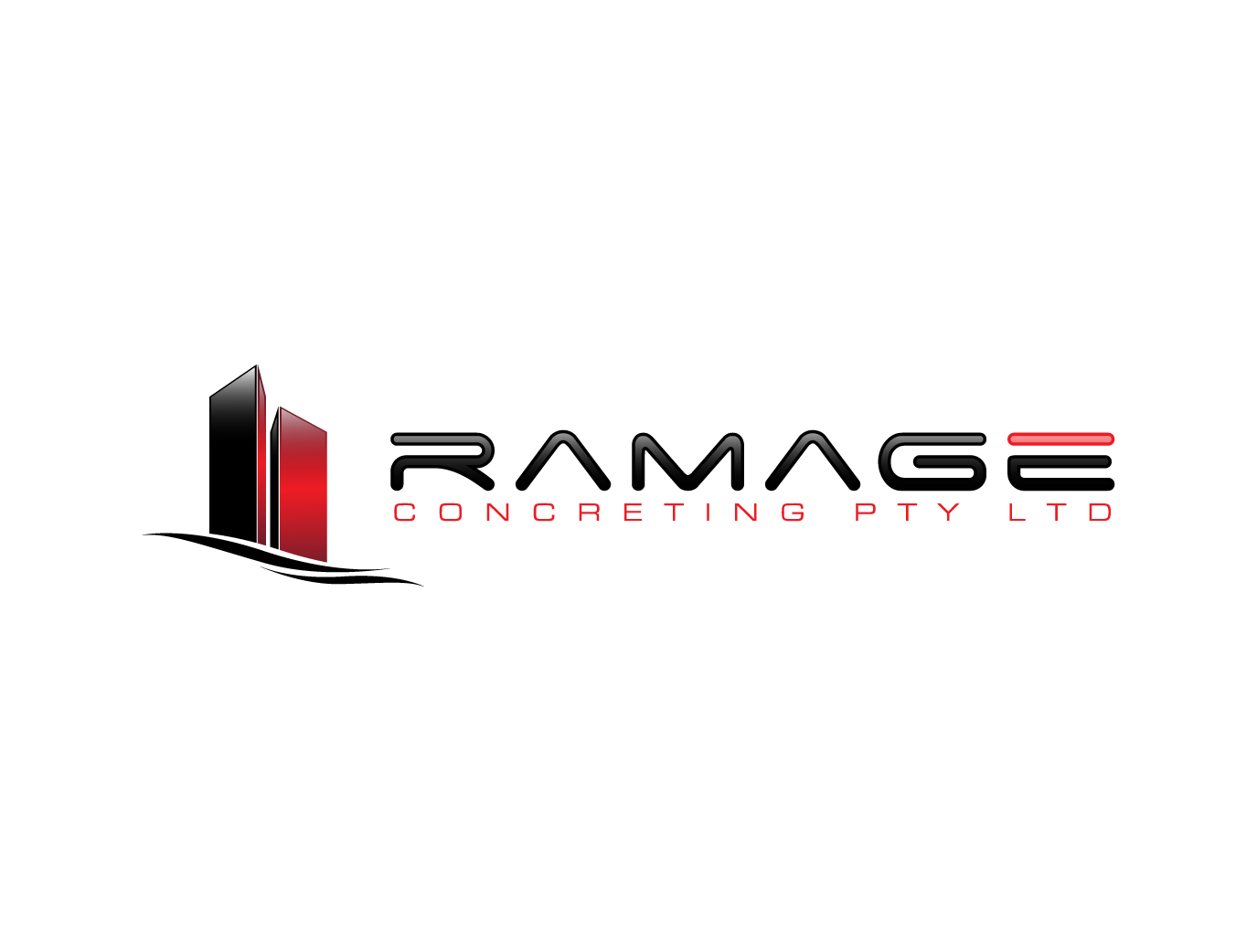 Ramage Concreting Pty Ltd - Construction Logo