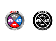 Logo for a service company.