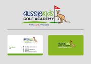 Logo and Business Cards for kids golf academy