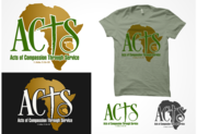 Logo for a faith-based nonprofit serving orphans and widows in Africa