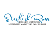 Modern/sleek logo for hospitality business consulting firm