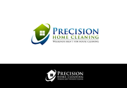 Logo for home cleaning service