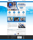 Complete web design for commercial pressure washing company
