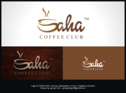 Logo for SAHA Cafe