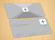 Stationery, Business card and Letterheads for business aviation company