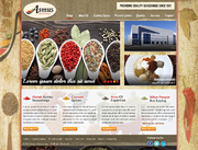 Web design for Asmus Seasonings