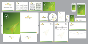 Business card and stationery for internet info site