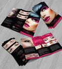 Tri Fold Brochure for Lashesbymojamore