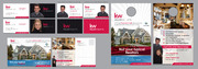 Business cards, post card, door hanger design for Keller Williams real estate team