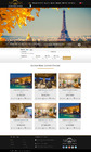 FULL WEBSITE DESIGN - WEBSITE FOR A REAL ESTATE COMPANY BASED IN PARIS
