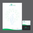 Business card and letterhead for a non profit