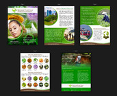 5-Page Brochure for Import/Export Company of Raw Materials