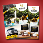 1-Page Magazine Ad - Luxury Tours, Limo & Concierge Services