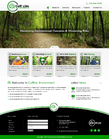 web page for environmental consultanting company
