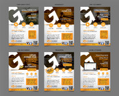 flyers advertising social media