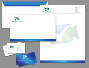 BUSINESS CARD, LETTERHEAD ENVELOPES FOR VIDEO PRODUCTION COMPANY