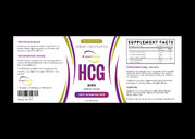 Label for weight loss supplement
