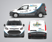 Vehicle Wrap Design for IT Company