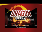 Dragon spray bottle logo