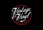 Logo for a vintage and vinyl shop