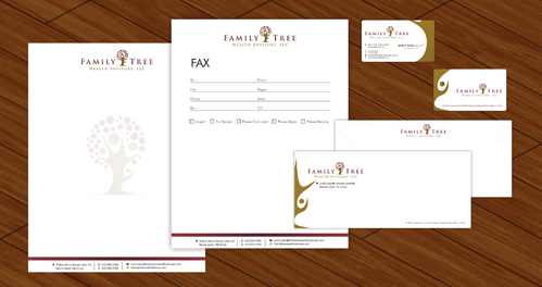 business card/stationary design - Financial Services
