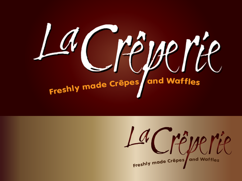 Logo for "La Crêperie" - Food