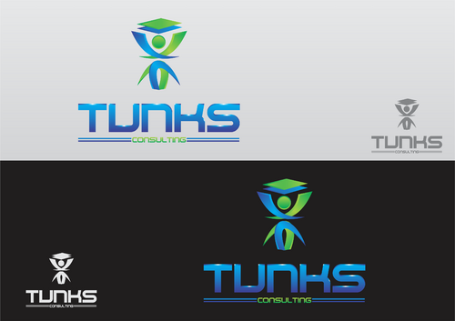 Business logo, stationary, brochure for Tunks Consulting - Education