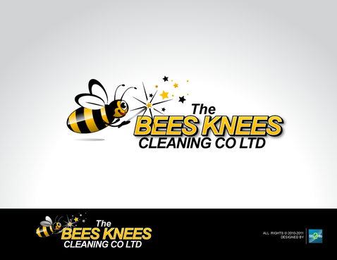 BEES KNEES CLEANING LOGO - Cleaning