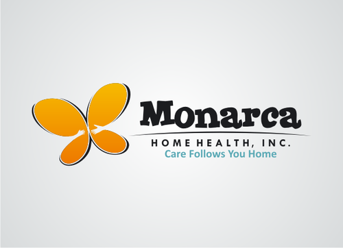 Monarca Home Health, Inc. Logo/Stationary for Pediatric Home Care - Health