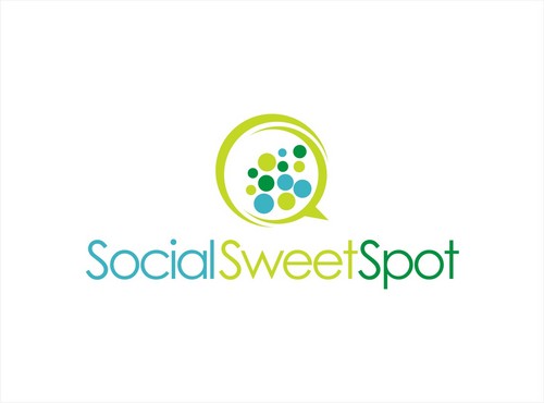SocialSweetSpot - Logo for a unique creative event social media business - Social Media