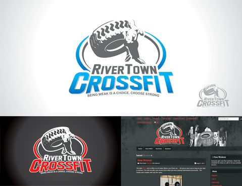 business logo Rivertown Crossfit - Health