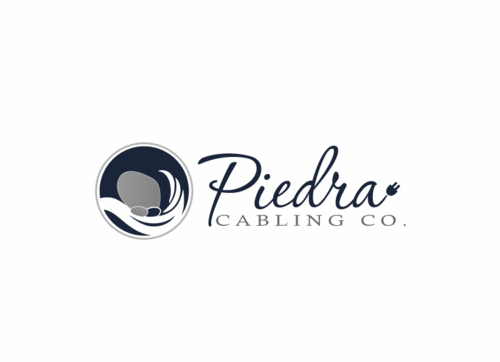 Piedra Cabling Company Logo Design - Construction
