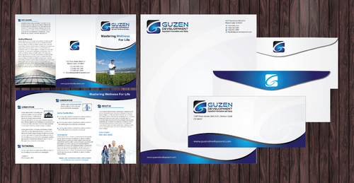 Guzen Letterhead/product brochures - Health