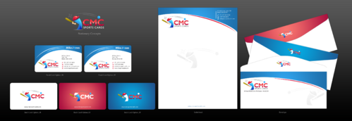 Business Card, Stationary, T-Shirt Design - Sports