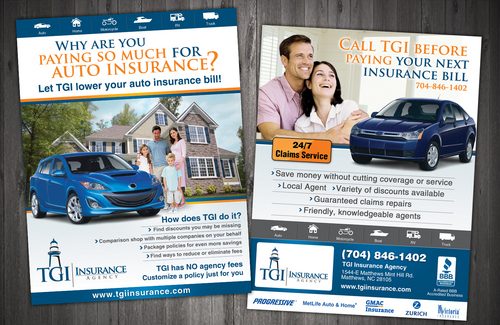 Insurance Agency Flyer - Financial Services