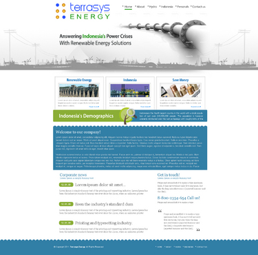Terrasys Energy Website - Energy