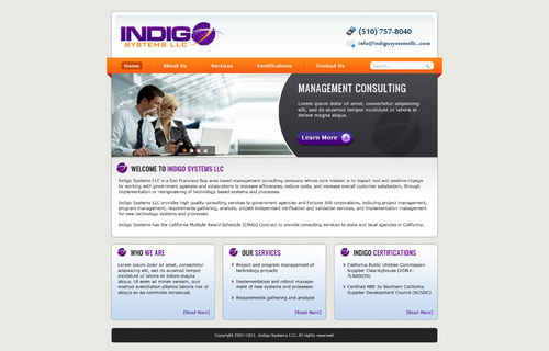 Design of web site - Consulting